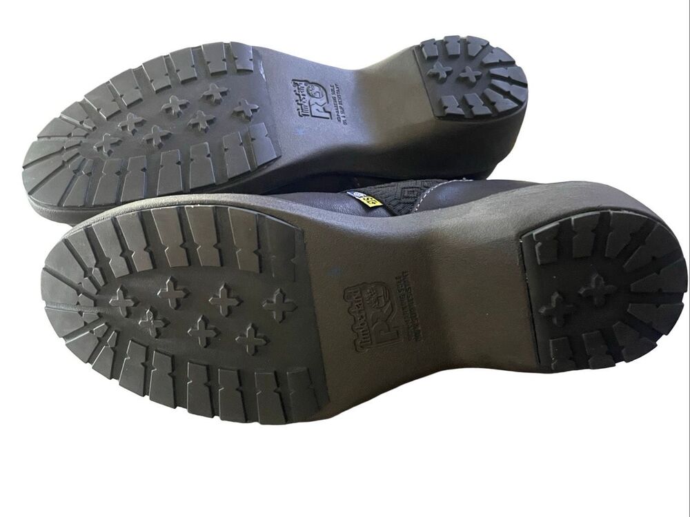 New Timberland PRO Womens Black Riveter Slip-On Alloy Toe SD+ Work Shoes Size 9 - Picture 11 of 15